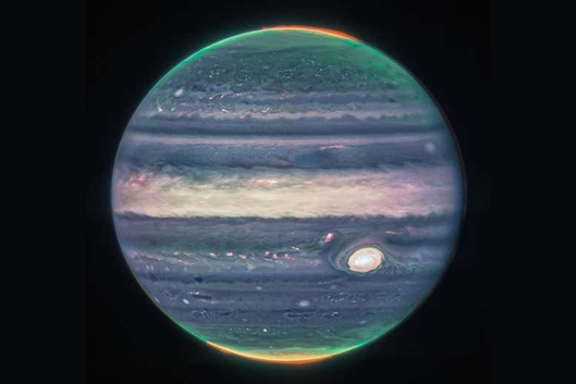 韦布望远镜拍摄木星新照片